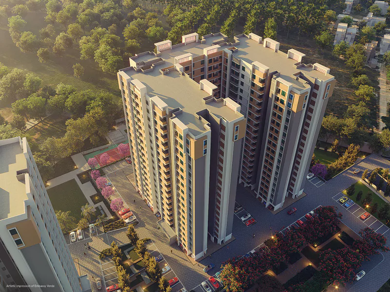 Embassy Verde Tower Elevation Image